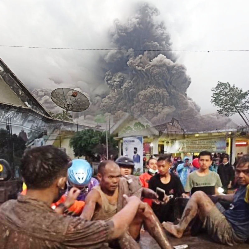 #BantuBangkit! Erupsi Gunung Semeru