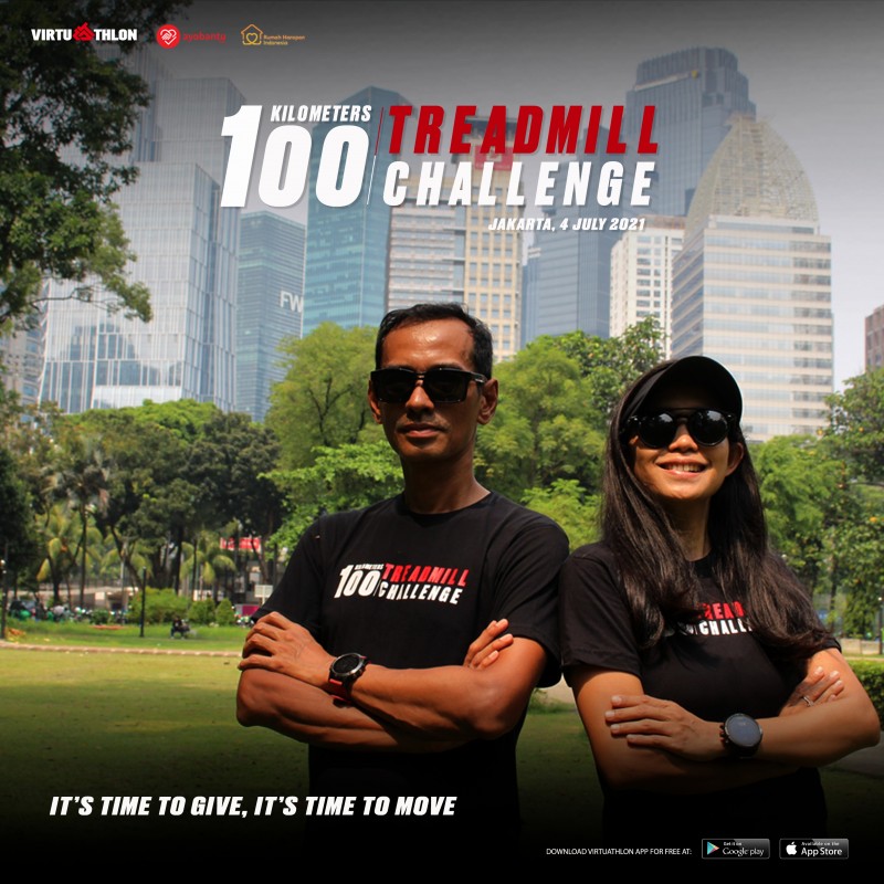 100K Treadmill Challenge 2021: Run For Hope