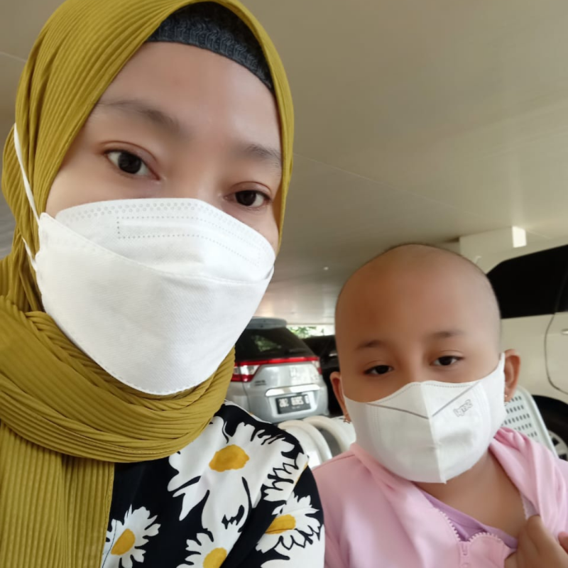 Perjuangan Keras Diza Melawan Kanker Ganas Leukemia