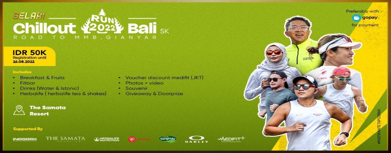 SELARI CHILL OUT RUN - Bali 2022 (Invitation)